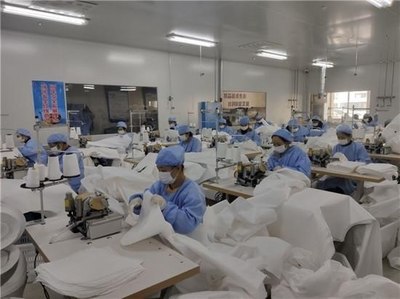 叮囑企業(yè)千萬不能掉鏈子,湖南省市場(chǎng)監(jiān)管局督察口罩、防護(hù)服生產(chǎn)企業(yè)