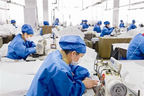 明豐公司火線轉產，打造鎧甲級防護用品生產線